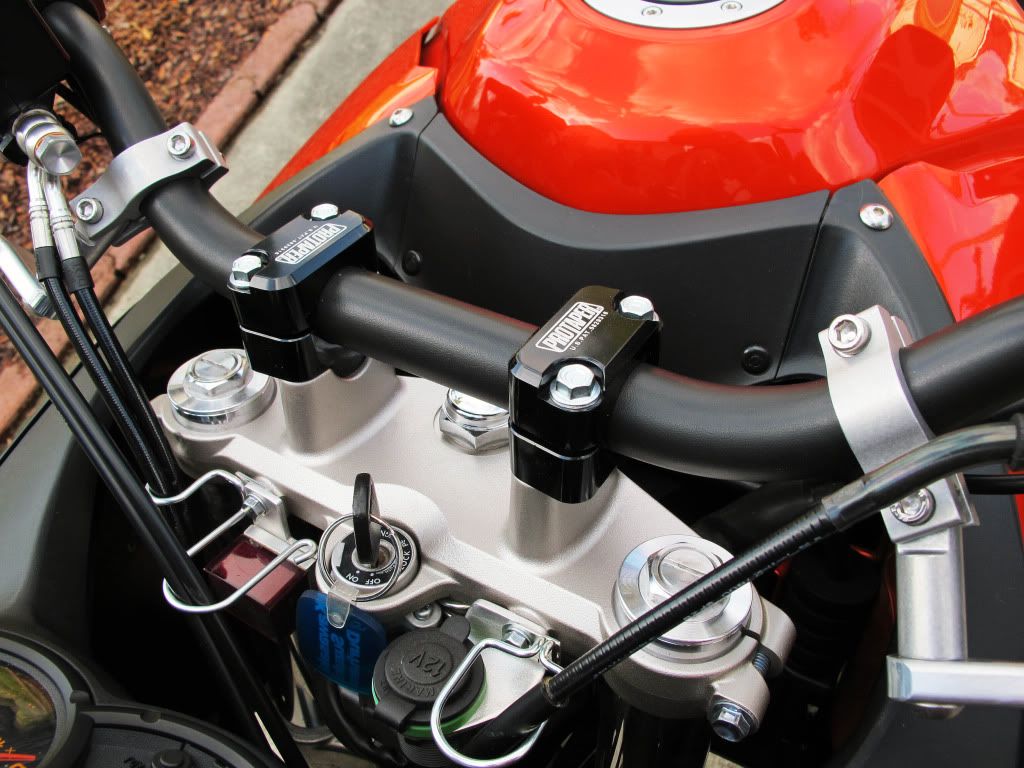 Pro Taper Handlebars Installed StromTrooper